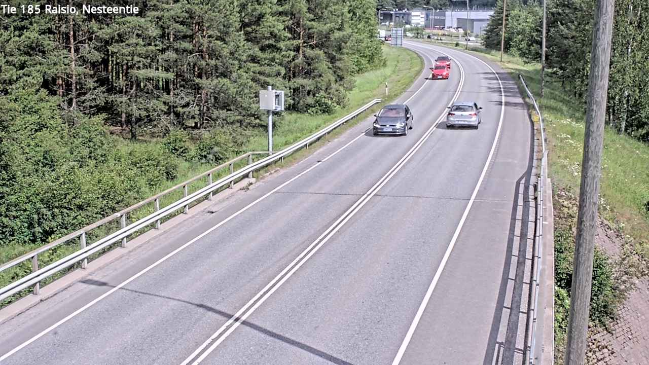Kelikamerat Kuva Tie 185 Raisio, Nesteentie, Raisio, Varsinais-Suomi