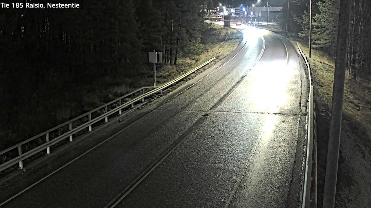 Weather Camera Image Väg 185 Raisio, Nesteentie, Raisio, Varsinais-Suomi