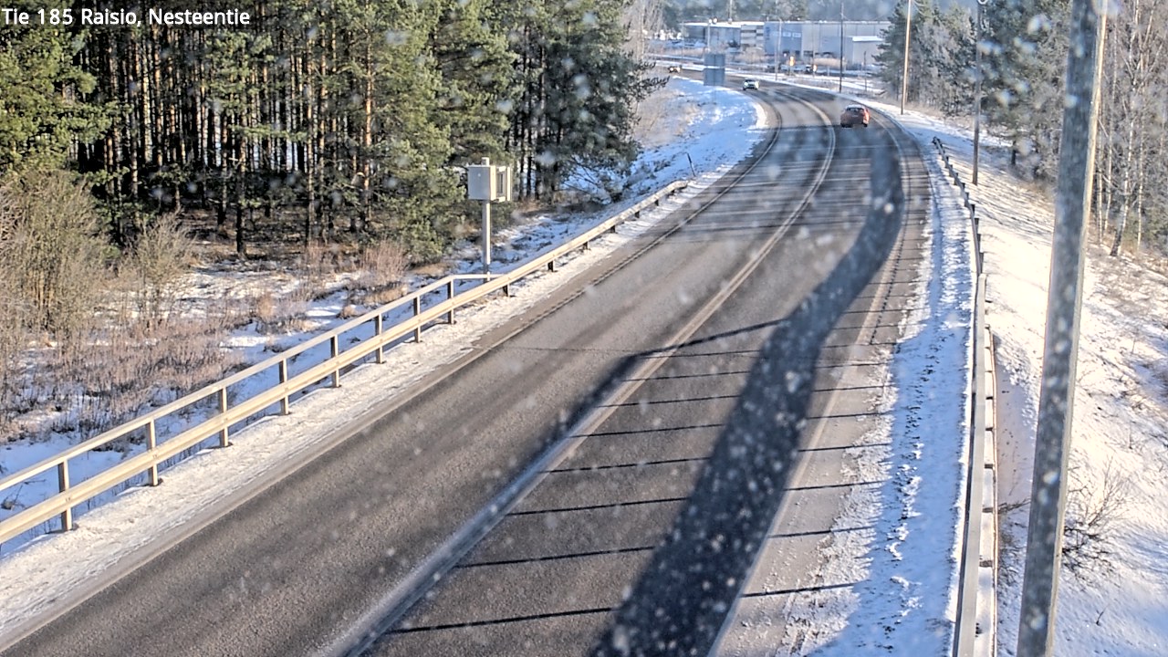 Weather Camera Image Road 185 Raisio, Nesteentie, Raisio, Varsinais-Suomi