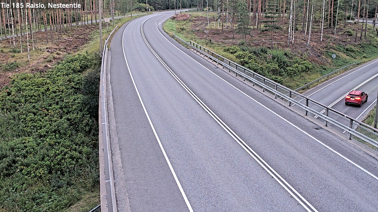 Weather Camera Image Road 185 Raisio, Nesteentie, Raisio, Varsinais-Suomi