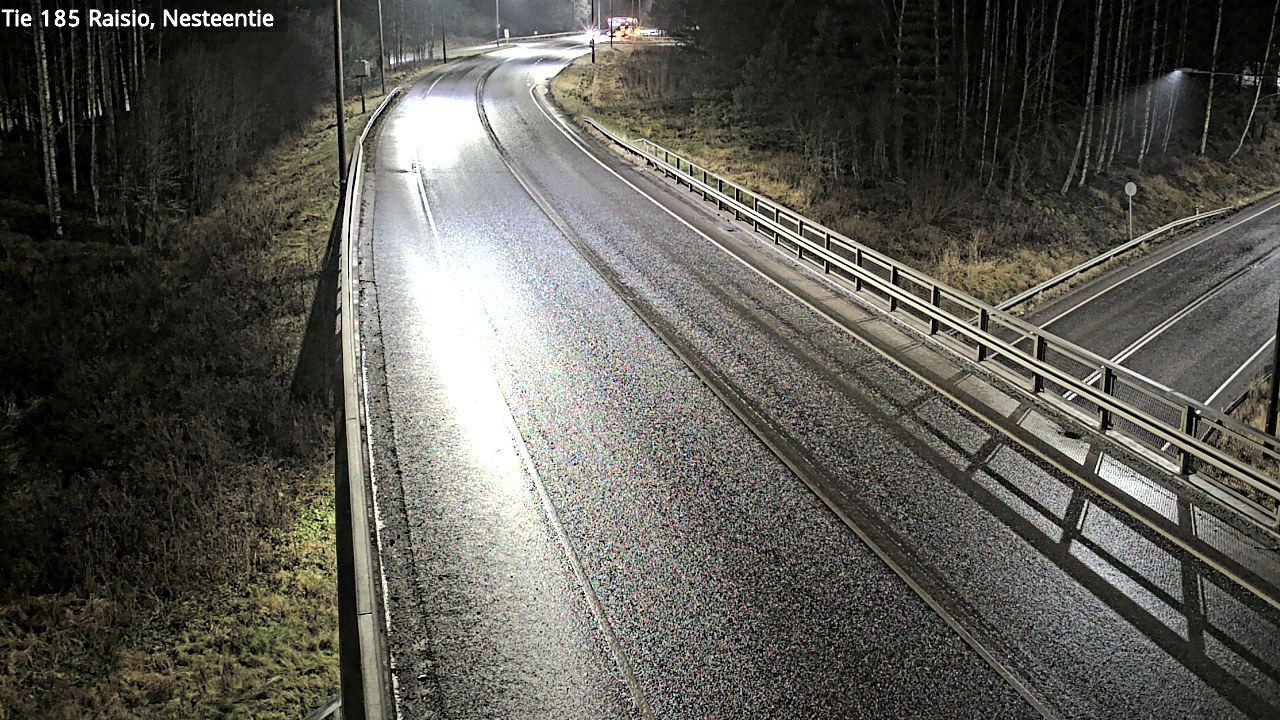 Weather Camera Image Väg 185 Raisio, Nesteentie, Raisio, Varsinais-Suomi