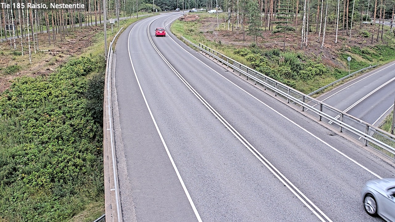 Weather Camera Image Väg 185 Raisio, Nesteentie, Raisio, Varsinais-Suomi