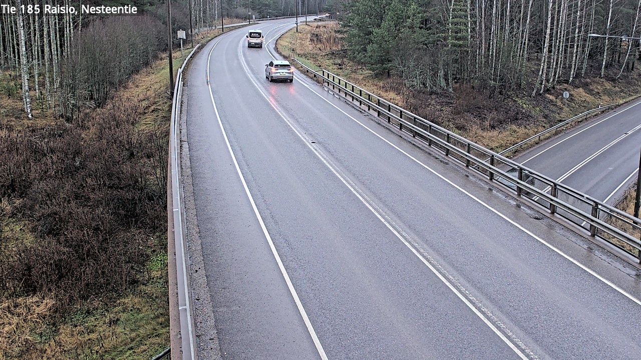 Weather Camera Image Väg 185 Raisio, Nesteentie, Raisio, Varsinais-Suomi