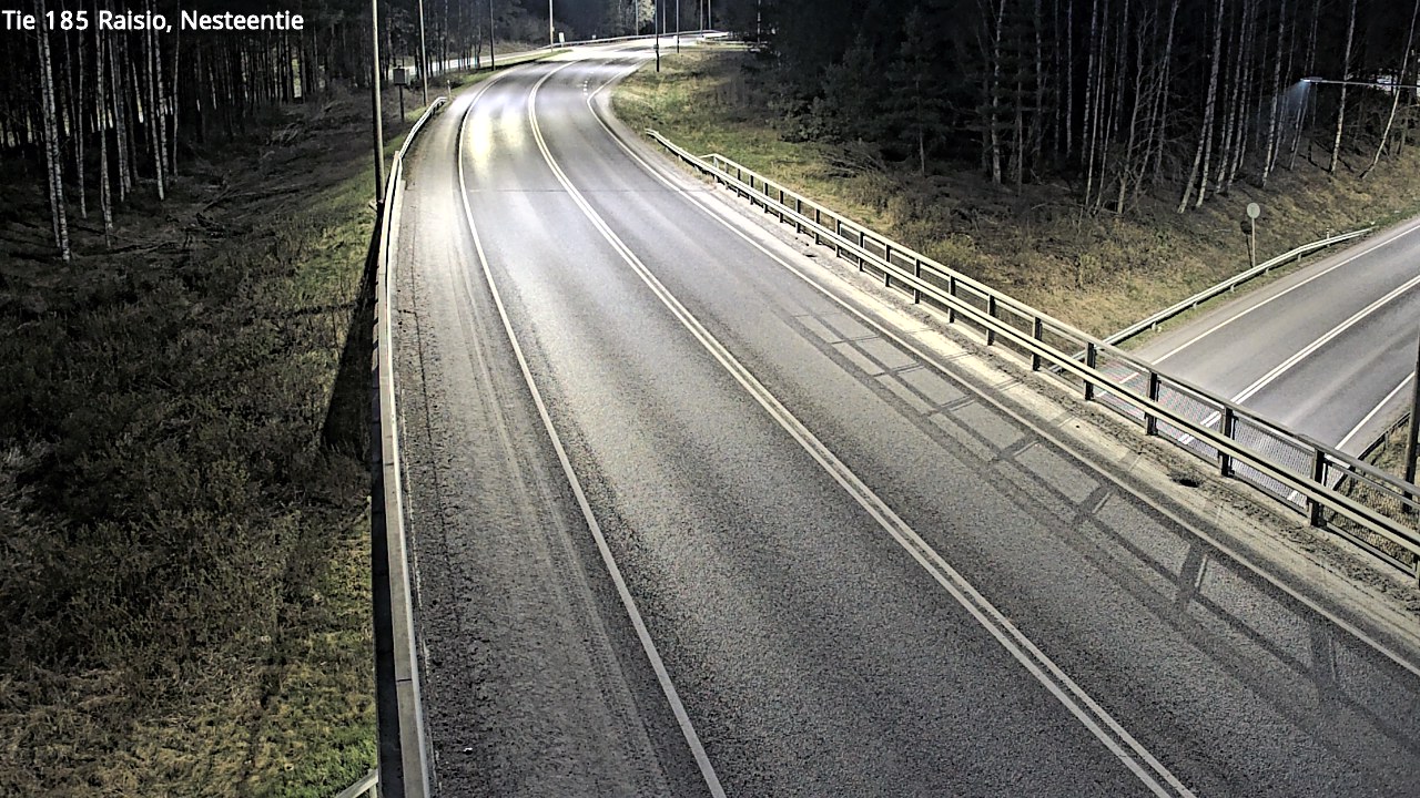 Weather Camera Image Väg 185 Raisio, Nesteentie, Raisio, Varsinais-Suomi