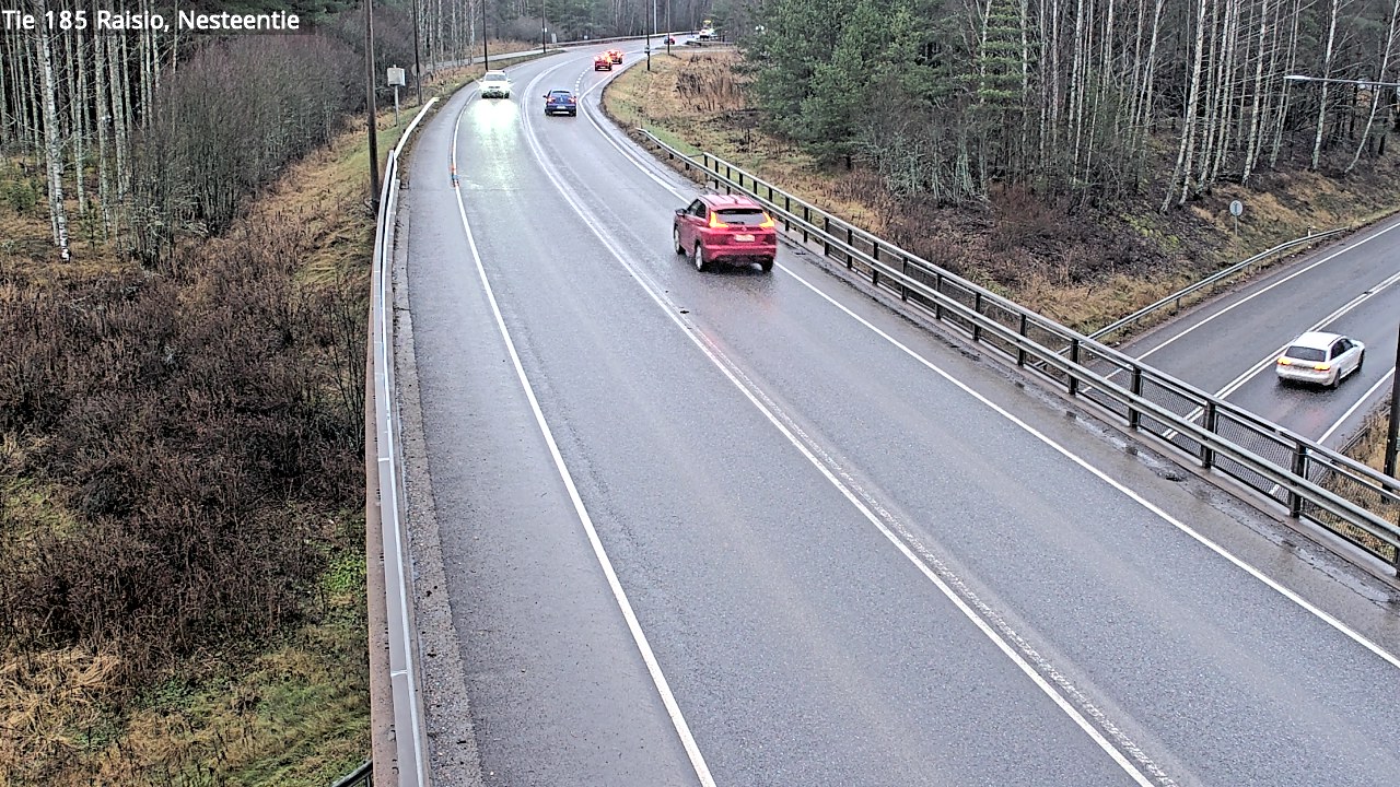 Weather Camera Image Väg 185 Raisio, Nesteentie, Raisio, Varsinais-Suomi