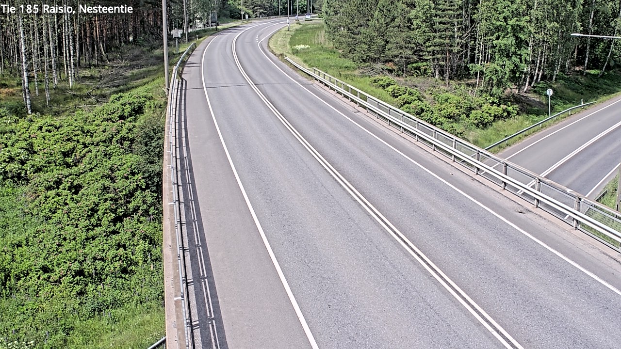 Weather Camera Image Road 185 Raisio, Nesteentie, Raisio, Varsinais-Suomi