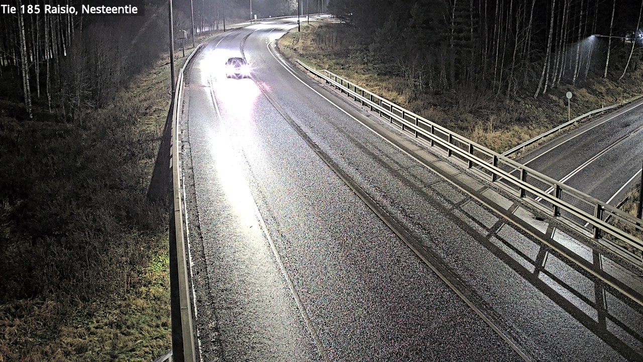 Weather Camera Image Väg 185 Raisio, Nesteentie, Raisio, Varsinais-Suomi