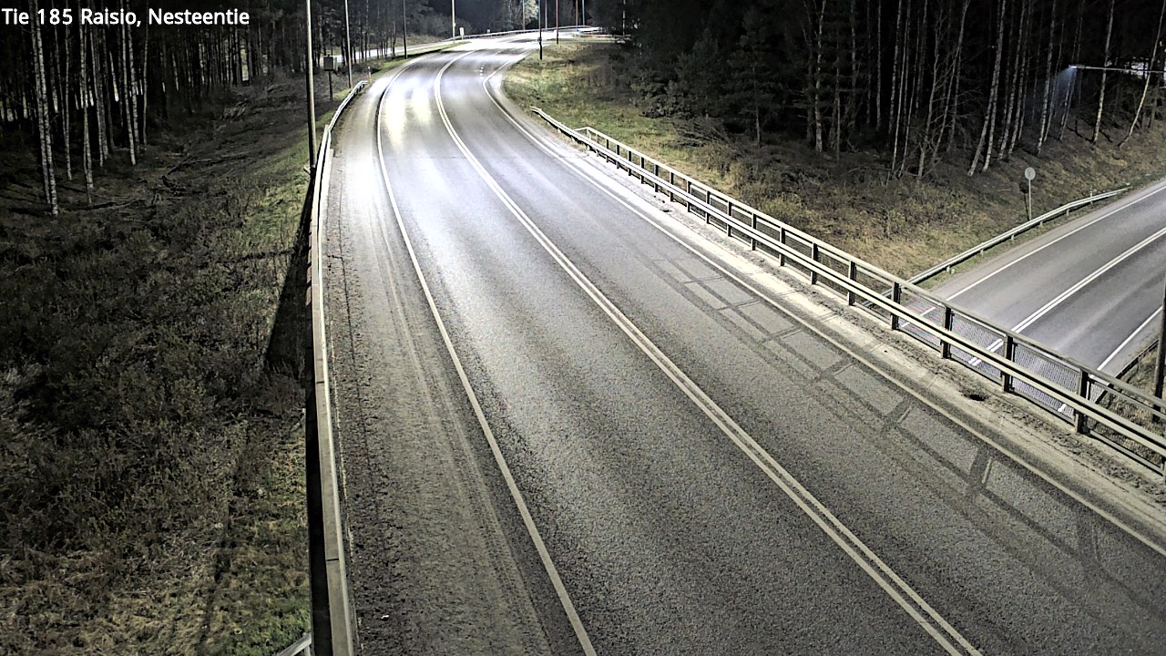 Weather Camera Image Väg 185 Raisio, Nesteentie, Raisio, Varsinais-Suomi