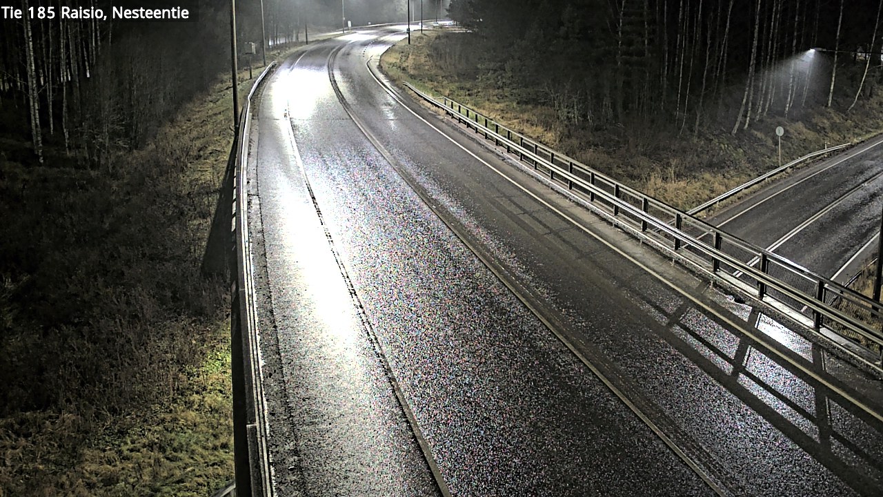 Weather Camera Image Väg 185 Raisio, Nesteentie, Raisio, Varsinais-Suomi