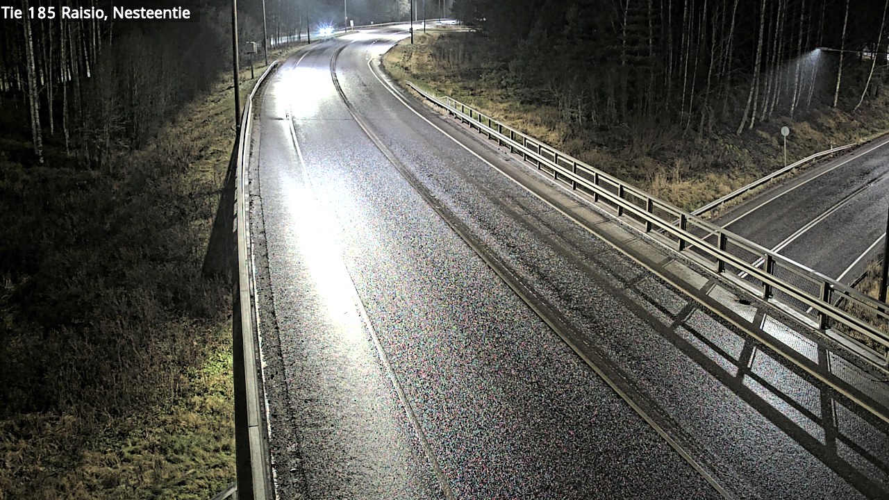 Weather Camera Image Väg 185 Raisio, Nesteentie, Raisio, Varsinais-Suomi