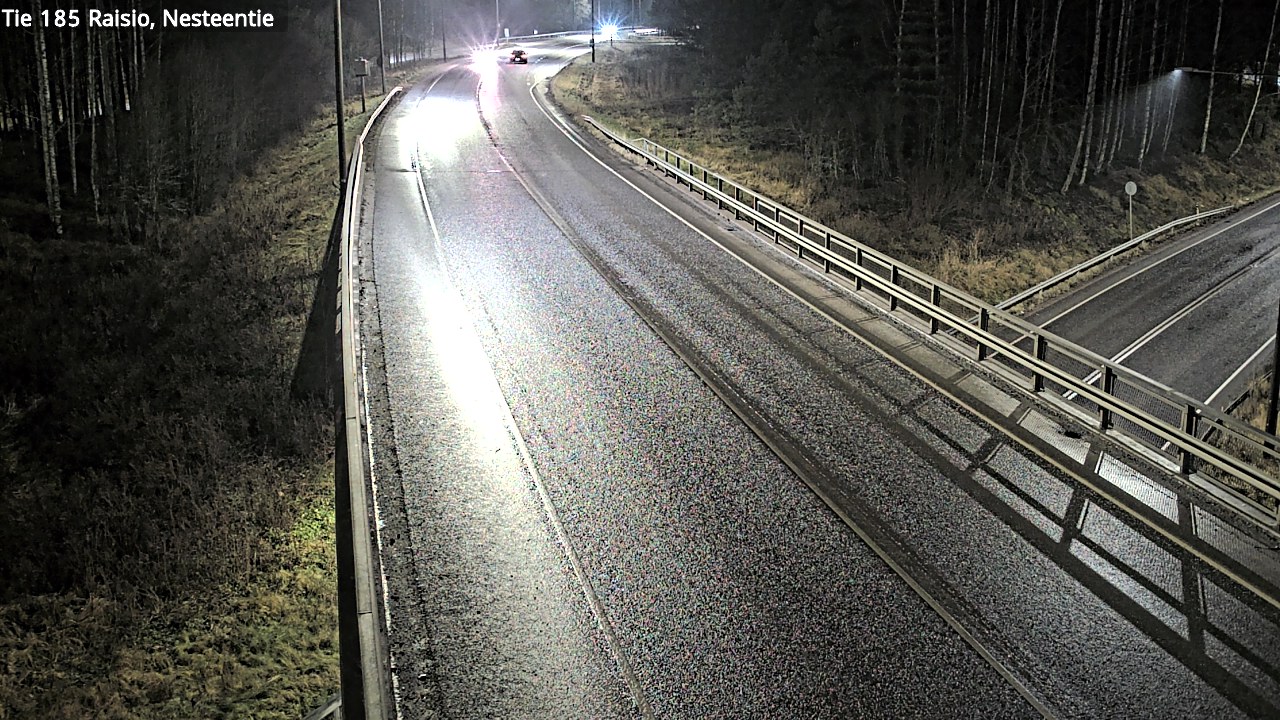 Weather Camera Image Väg 185 Raisio, Nesteentie, Raisio, Varsinais-Suomi
