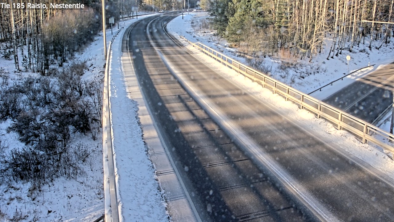 Weather Camera Image Väg 185 Raisio, Nesteentie, Raisio, Varsinais-Suomi