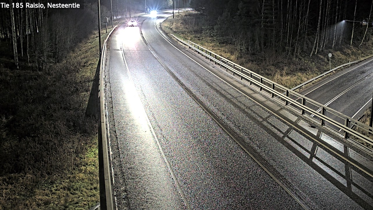 Weather Camera Image Väg 185 Raisio, Nesteentie, Raisio, Varsinais-Suomi