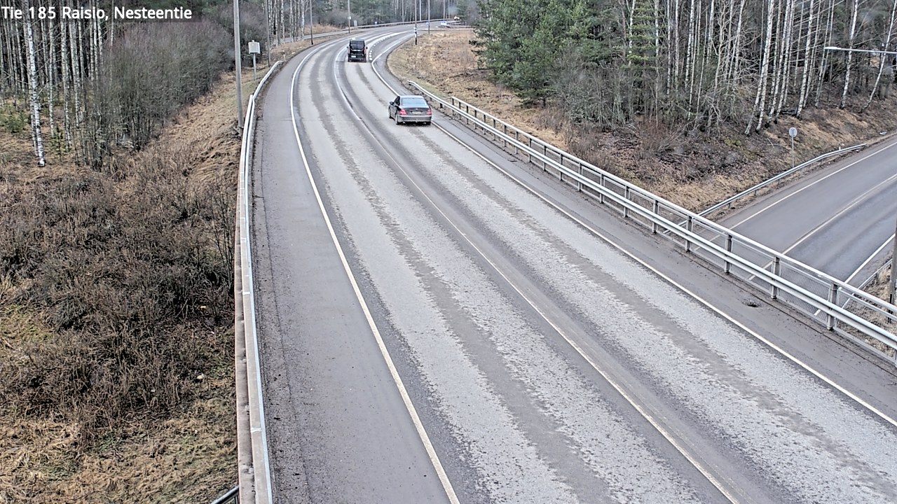 Weather Camera Image Väg 185 Raisio, Nesteentie, Raisio, Varsinais-Suomi