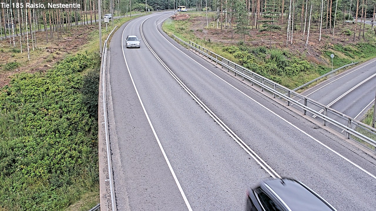 Weather Camera Image Road 185 Raisio, Nesteentie, Raisio, Varsinais-Suomi