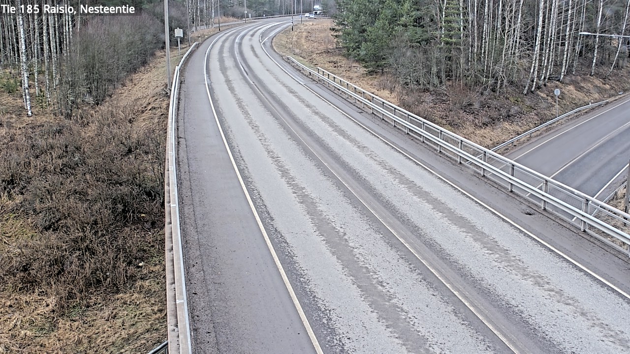 Weather Camera Image Väg 185 Raisio, Nesteentie, Raisio, Varsinais-Suomi