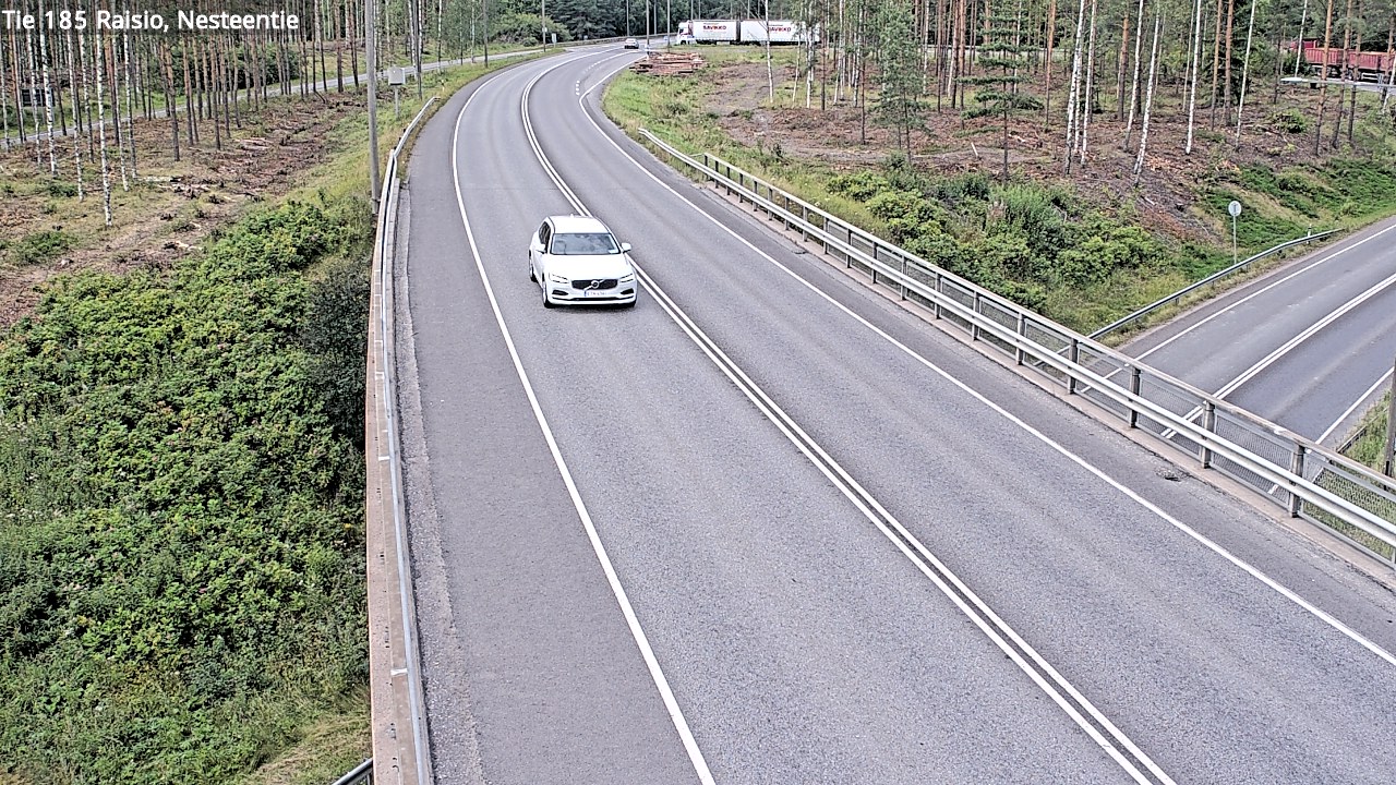 Weather Camera Image Väg 185 Raisio, Nesteentie, Raisio, Varsinais-Suomi