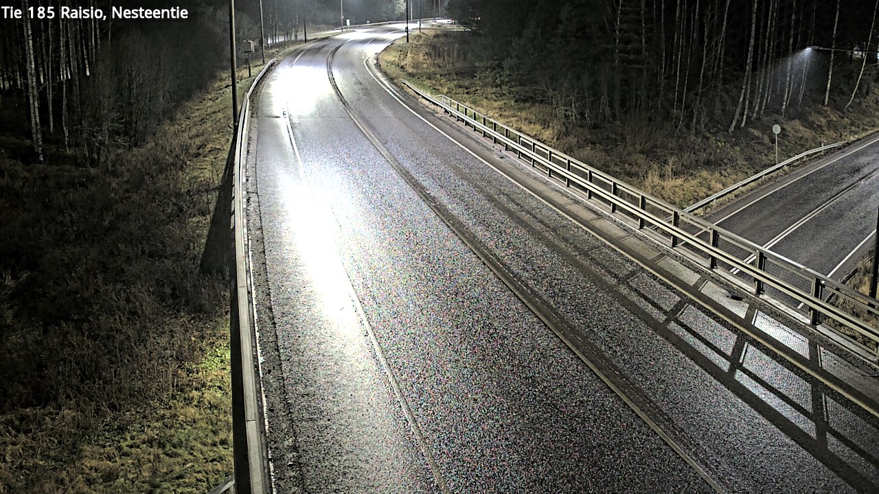 Weather Camera Image Väg 185 Raisio, Nesteentie, Raisio, Varsinais-Suomi