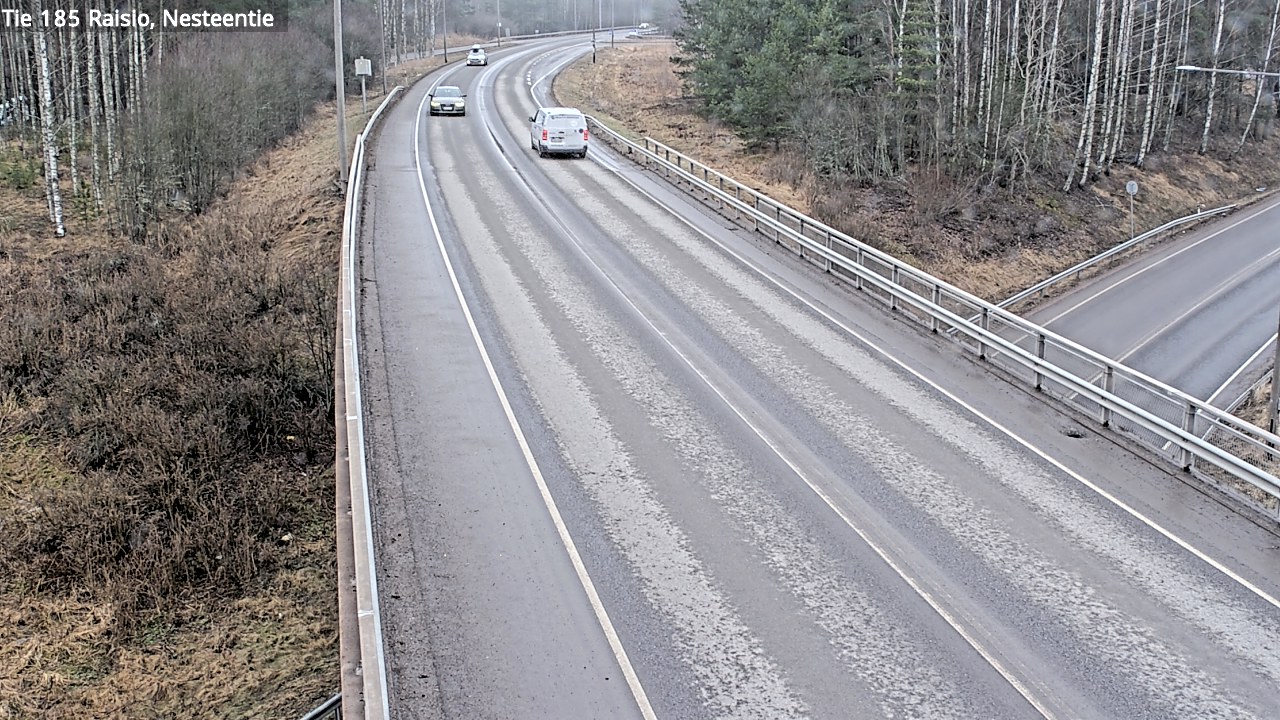 Weather Camera Image Väg 185 Raisio, Nesteentie, Raisio, Varsinais-Suomi