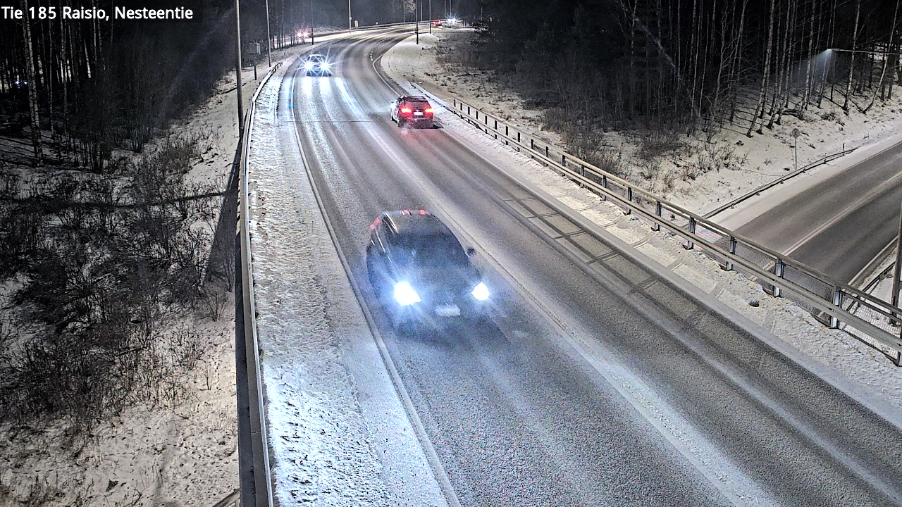 Weather Camera Image Road 185 Raisio, Nesteentie, Raisio, Varsinais-Suomi
