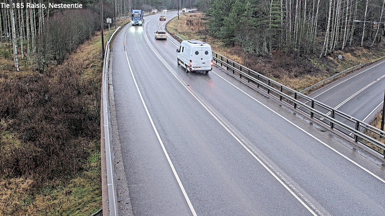 Weather Camera Image Väg 185 Raisio, Nesteentie, Raisio, Varsinais-Suomi