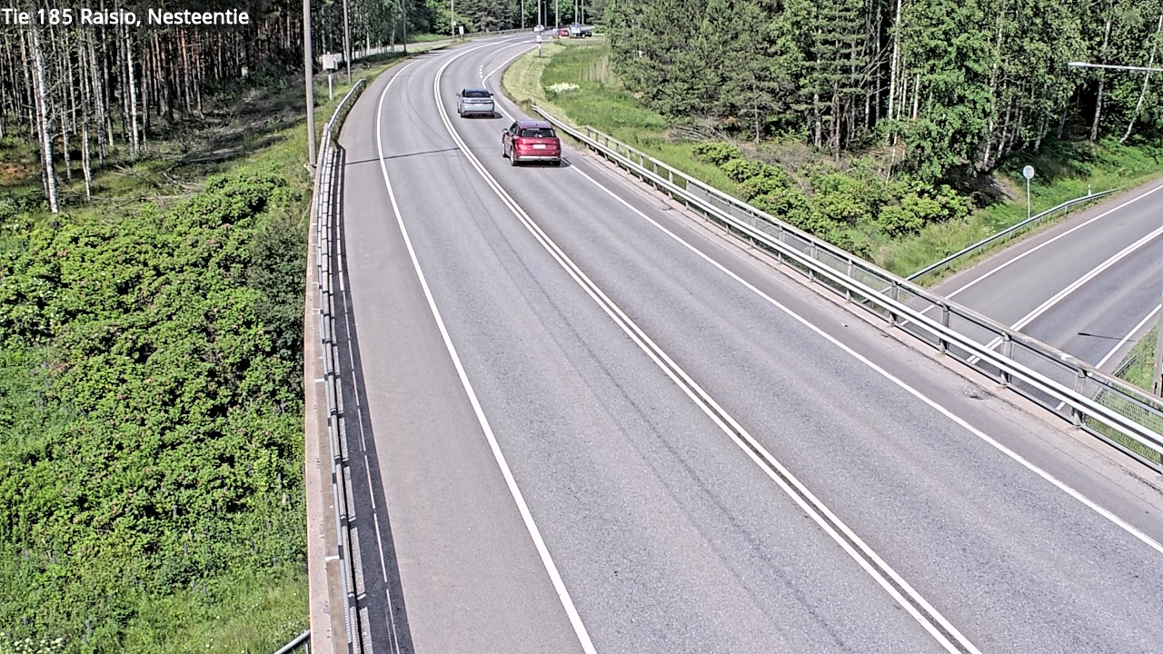 Weather Camera Image Road 185 Raisio, Nesteentie, Raisio, Varsinais-Suomi