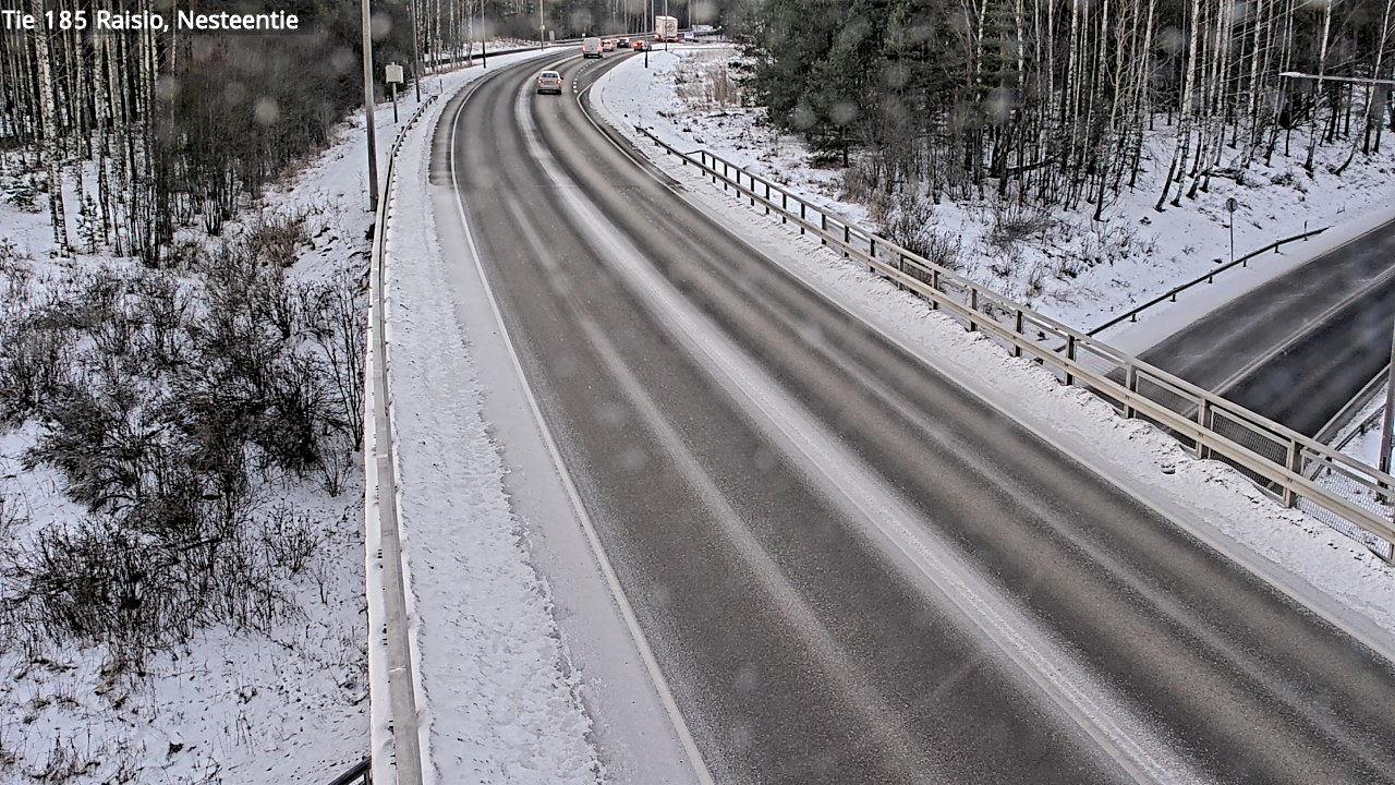 Weather Camera Image Road 185 Raisio, Nesteentie, Raisio, Varsinais-Suomi