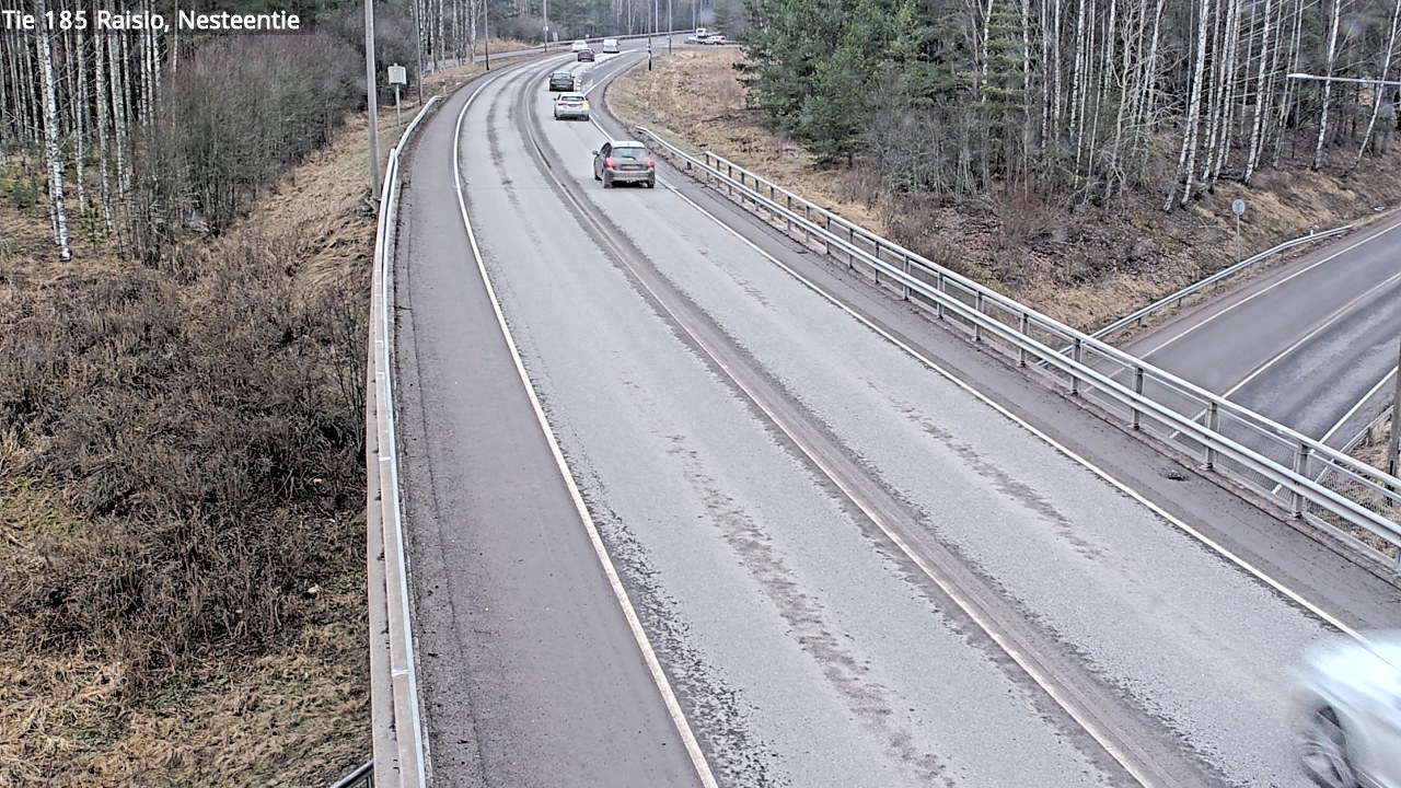 Weather Camera Image Väg 185 Raisio, Nesteentie, Raisio, Varsinais-Suomi