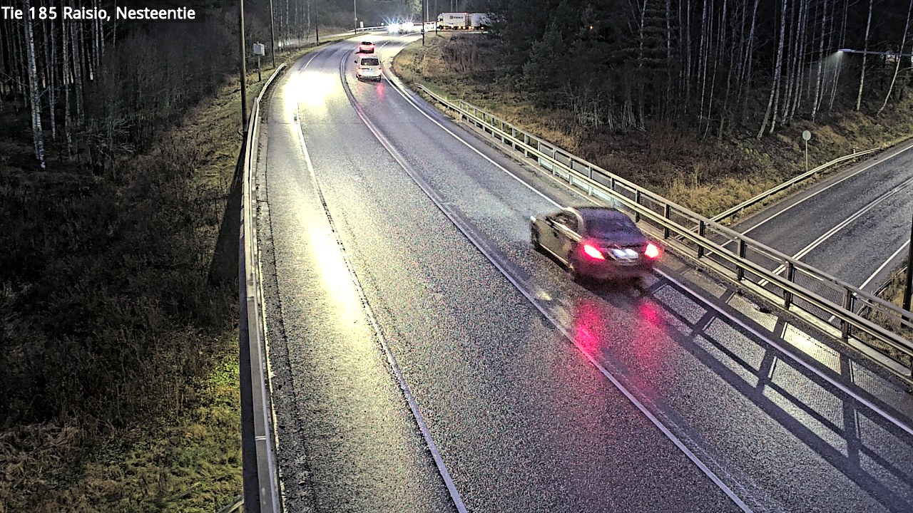 Weather Camera Image Väg 185 Raisio, Nesteentie, Raisio, Varsinais-Suomi