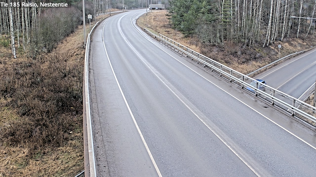 Weather Camera Image Väg 185 Raisio, Nesteentie, Raisio, Varsinais-Suomi