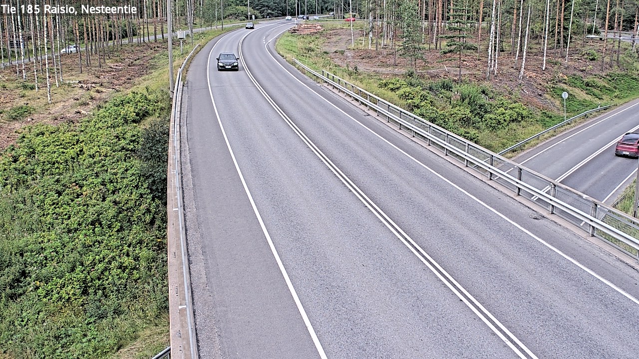 Weather Camera Image Väg 185 Raisio, Nesteentie, Raisio, Varsinais-Suomi