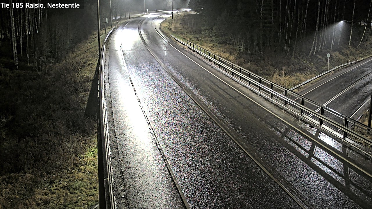 Weather Camera Image Väg 185 Raisio, Nesteentie, Raisio, Varsinais-Suomi