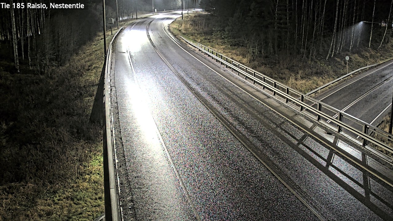Weather Camera Image Väg 185 Raisio, Nesteentie, Raisio, Varsinais-Suomi