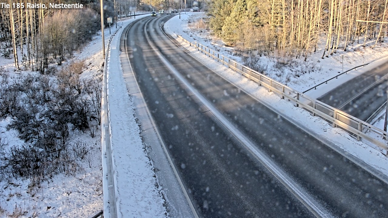 Weather Camera Image Väg 185 Raisio, Nesteentie, Raisio, Varsinais-Suomi