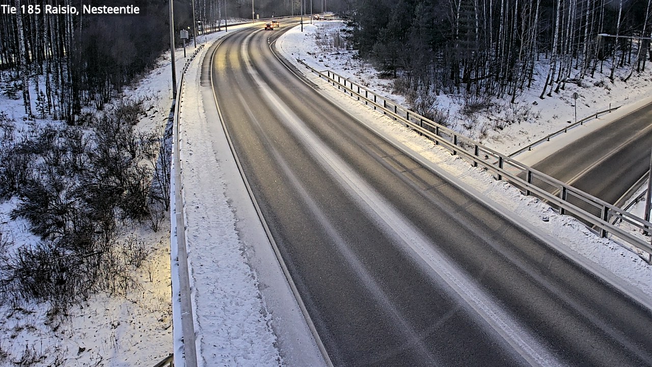 Weather Camera Image Road 185 Raisio, Nesteentie, Raisio, Varsinais-Suomi
