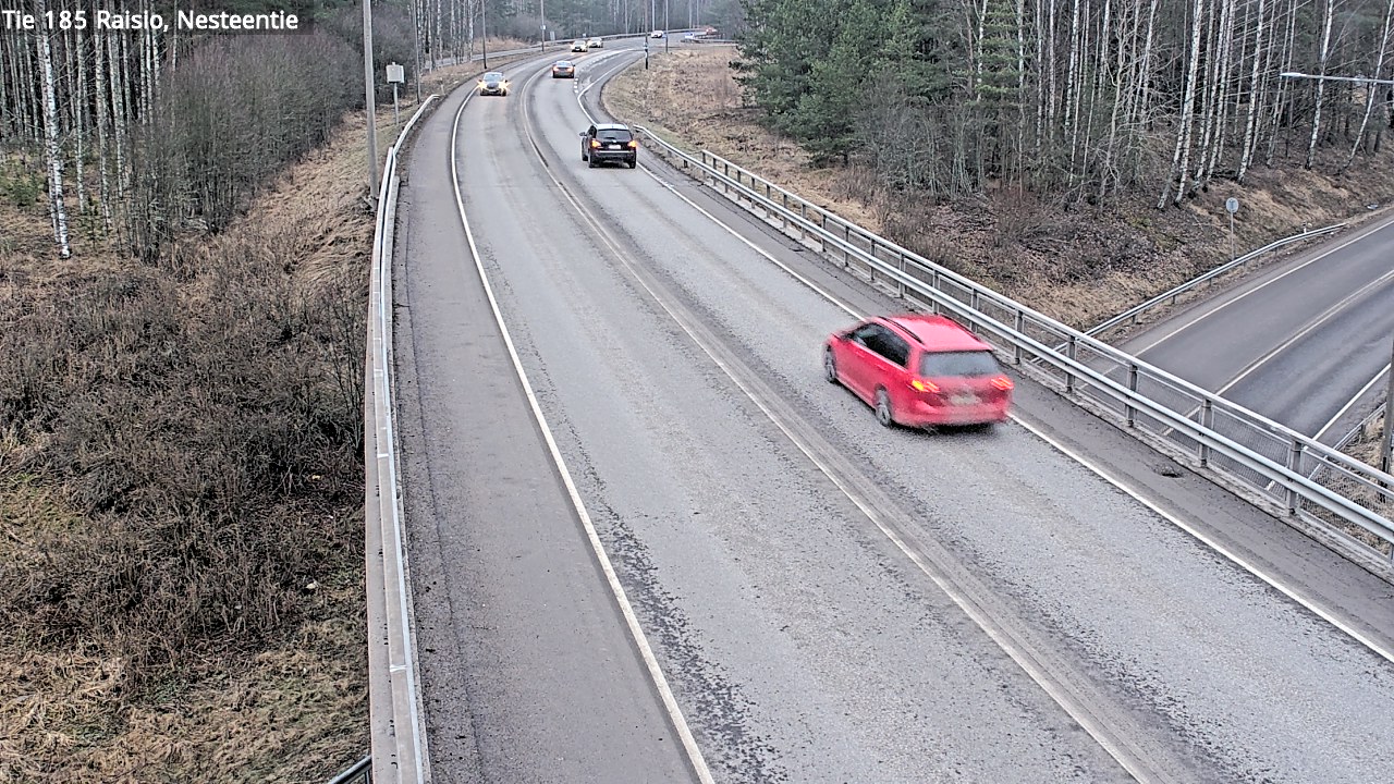 Weather Camera Image Road 185 Raisio, Nesteentie, Raisio, Varsinais-Suomi