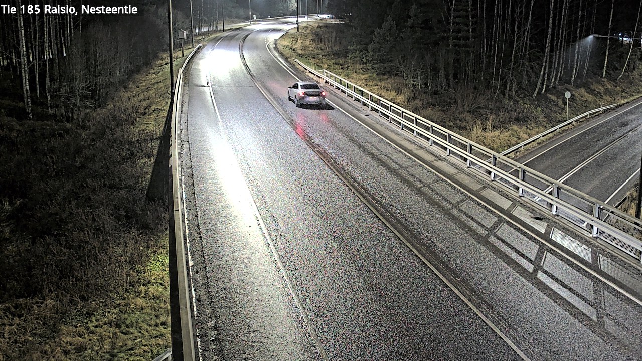 Weather Camera Image Väg 185 Raisio, Nesteentie, Raisio, Varsinais-Suomi