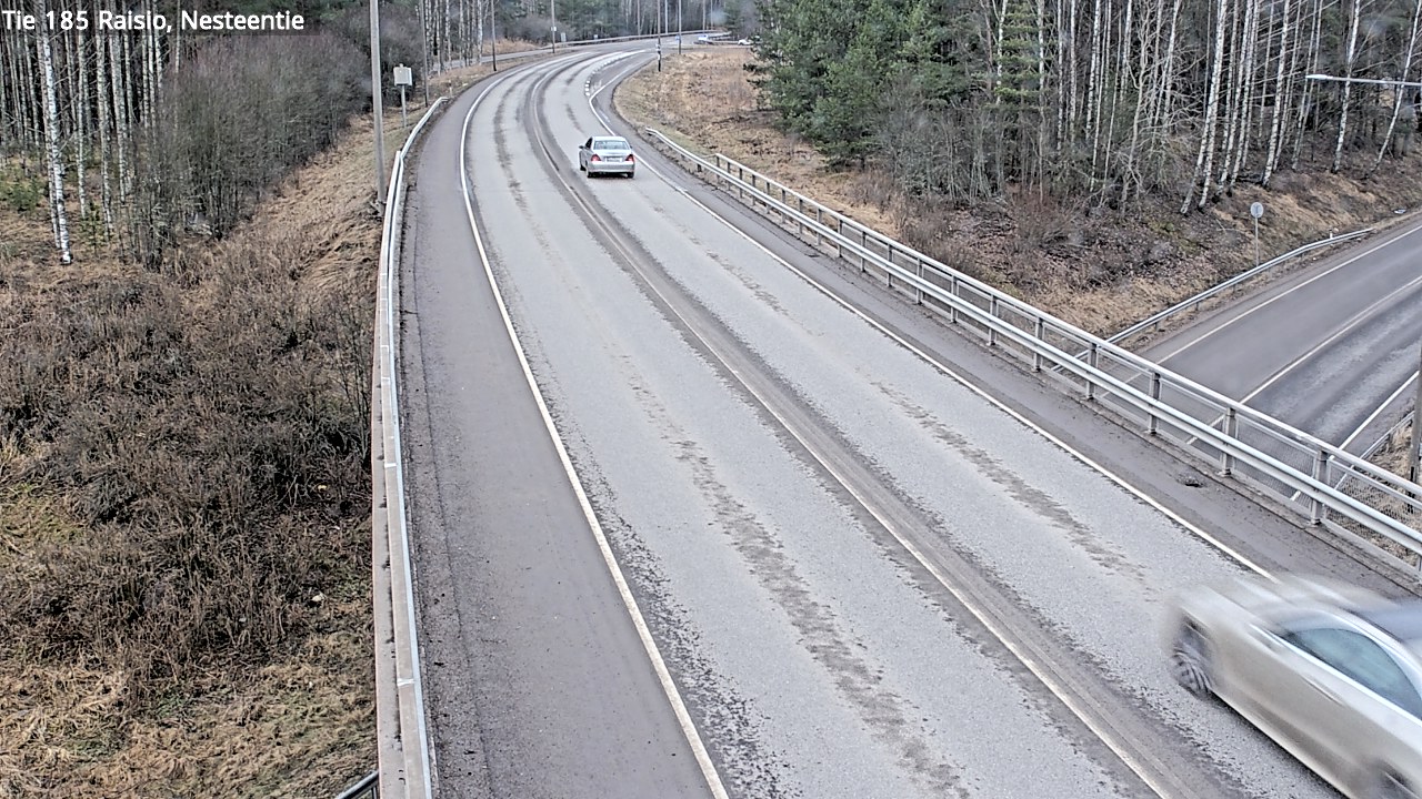 Weather Camera Image Väg 185 Raisio, Nesteentie, Raisio, Varsinais-Suomi