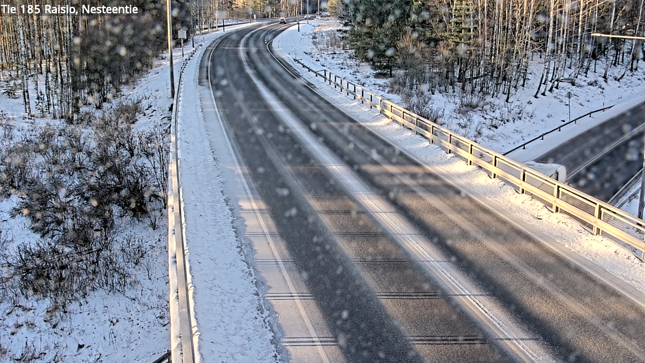 Weather Camera Image Road 185 Raisio, Nesteentie, Raisio, Varsinais-Suomi
