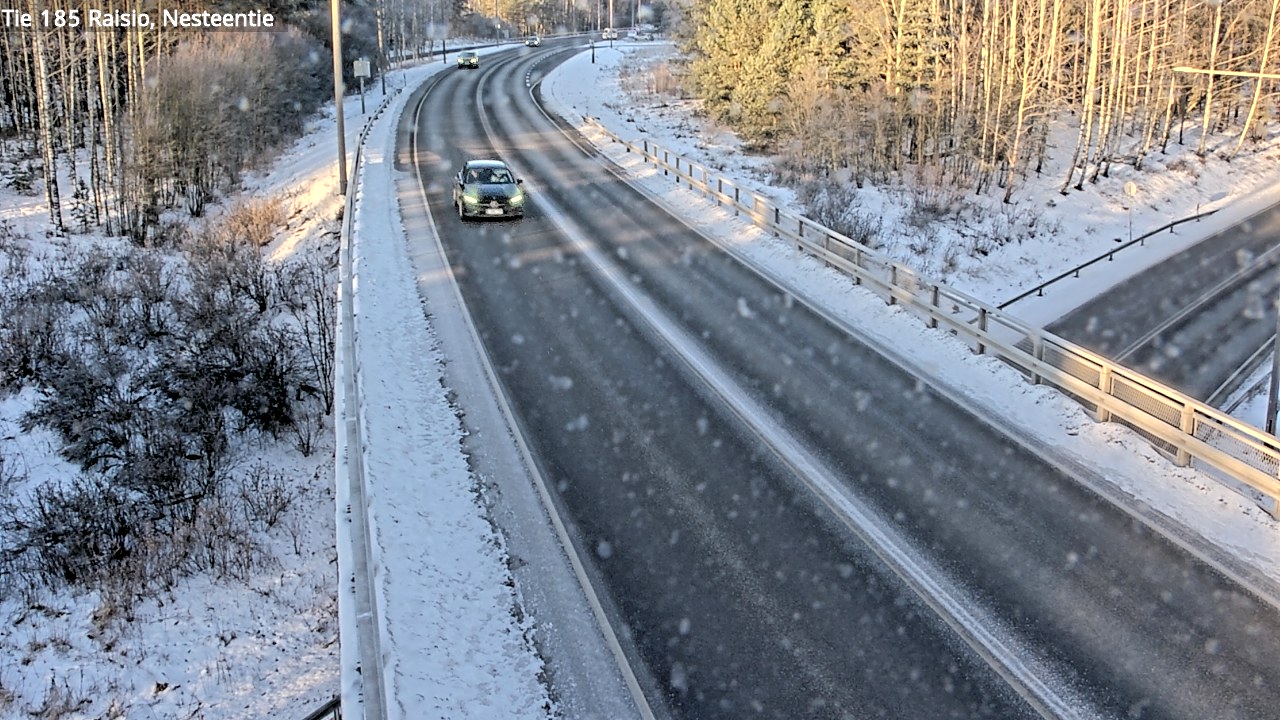 Weather Camera Image Väg 185 Raisio, Nesteentie, Raisio, Varsinais-Suomi