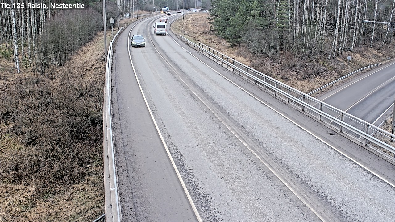 Weather Camera Image Road 185 Raisio, Nesteentie, Raisio, Varsinais-Suomi