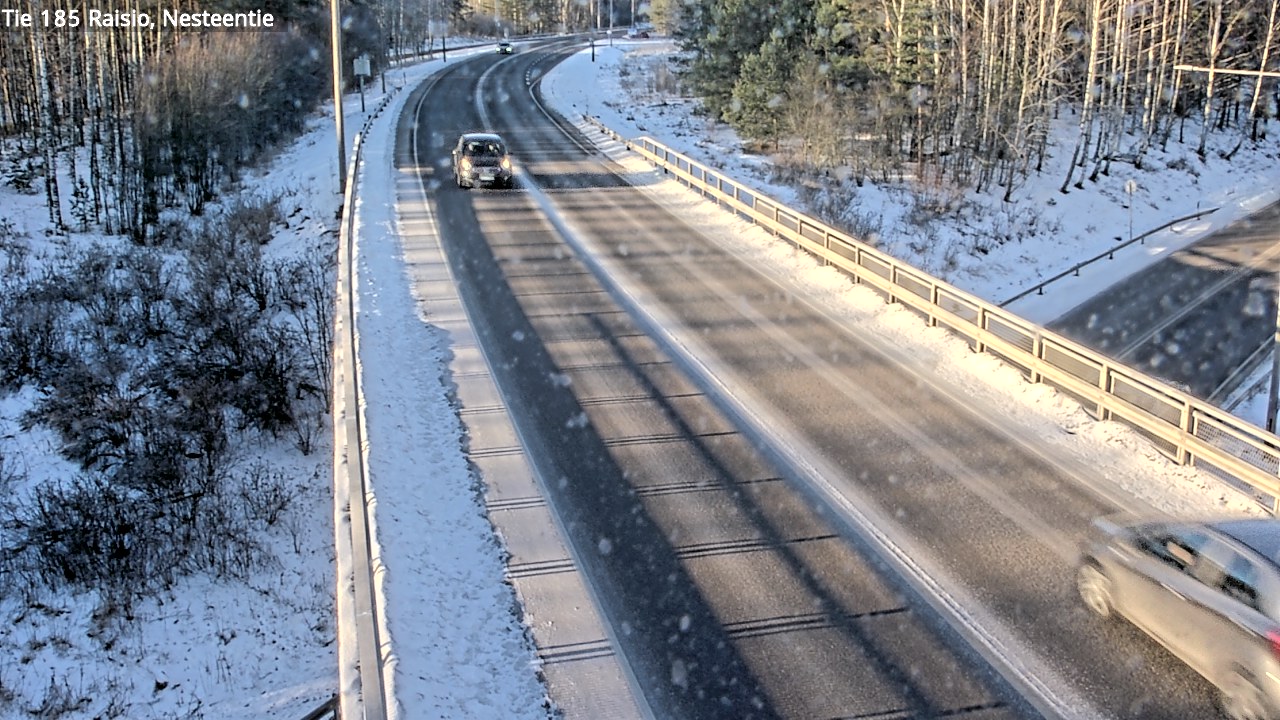 Weather Camera Image Väg 185 Raisio, Nesteentie, Raisio, Varsinais-Suomi