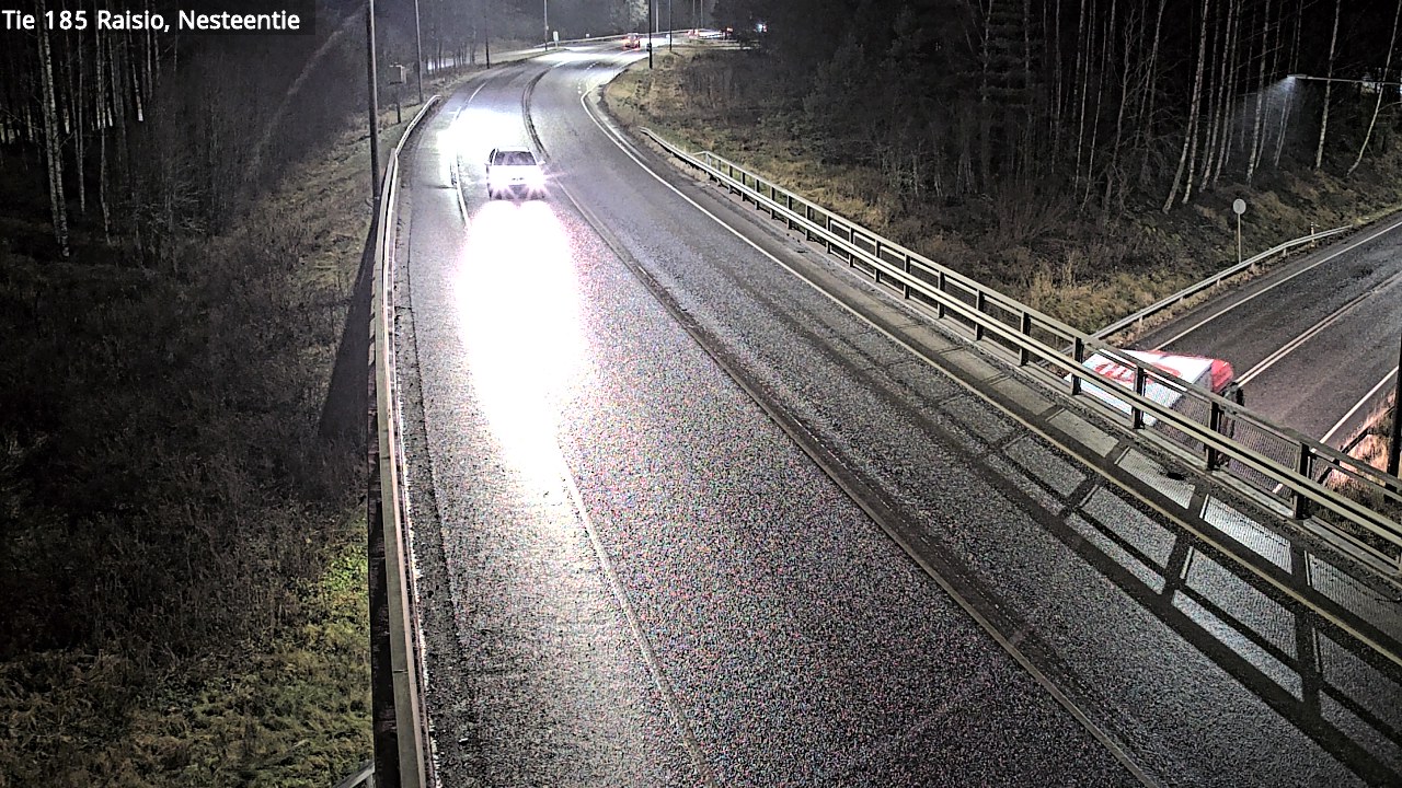 Weather Camera Image Väg 185 Raisio, Nesteentie, Raisio, Varsinais-Suomi