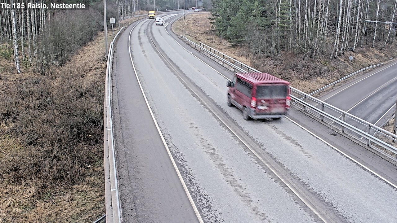 Weather Camera Image Väg 185 Raisio, Nesteentie, Raisio, Varsinais-Suomi