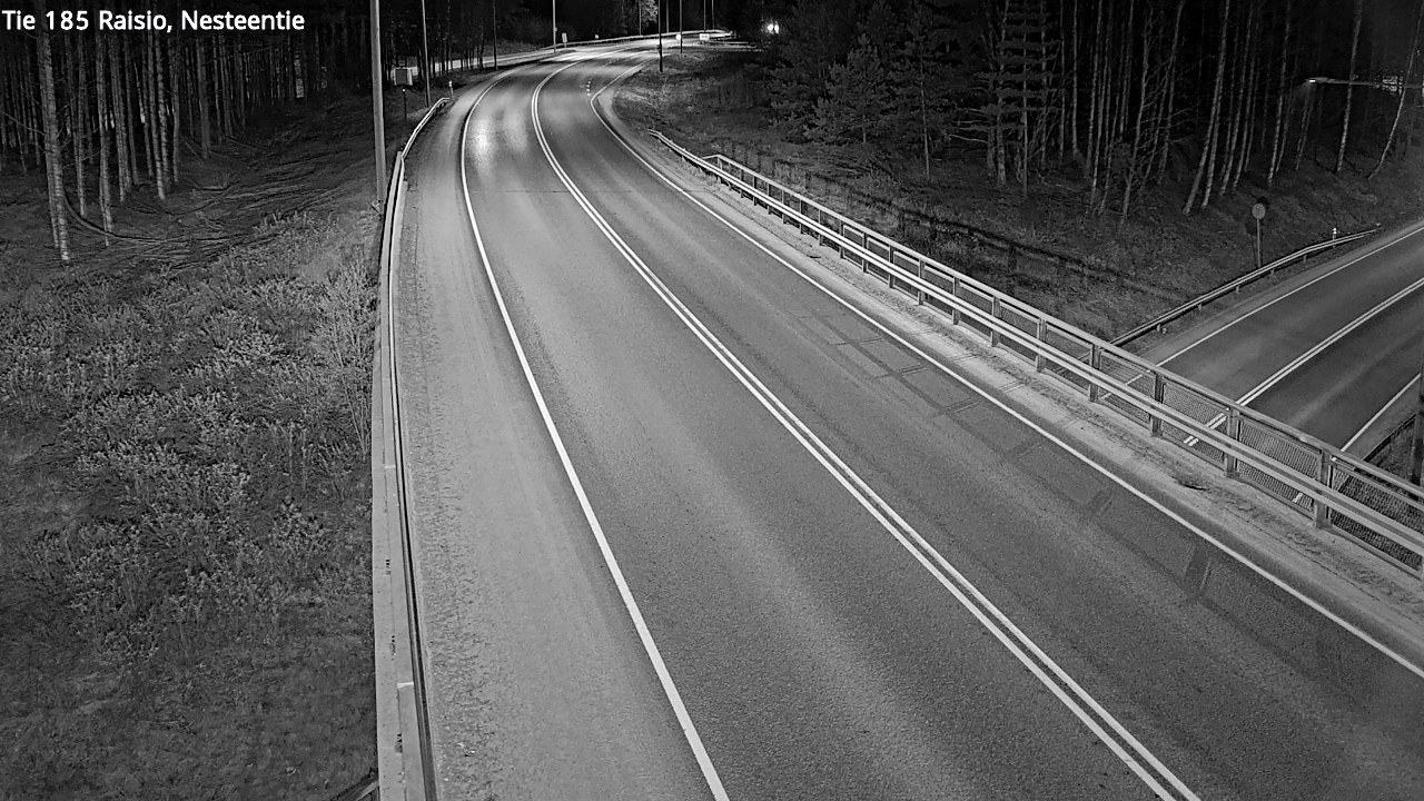 Weather Camera Image Väg 185 Raisio, Nesteentie, Raisio, Varsinais-Suomi