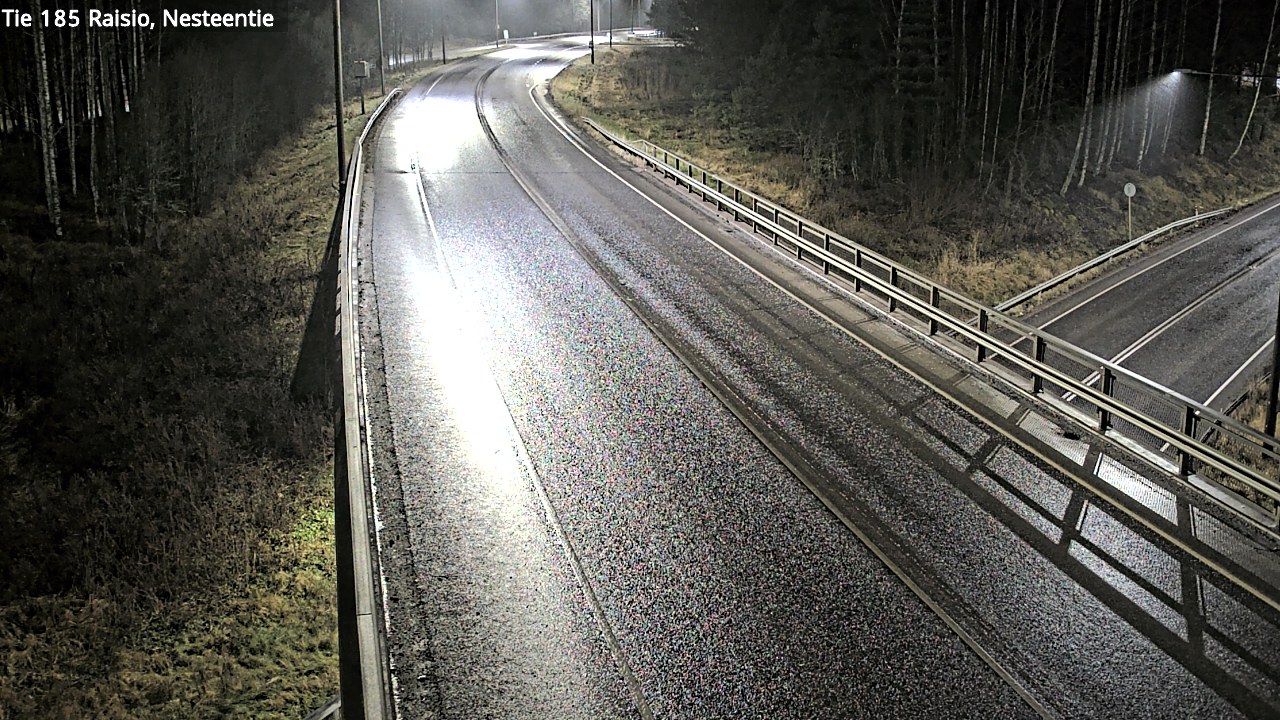 Weather Camera Image Väg 185 Raisio, Nesteentie, Raisio, Varsinais-Suomi