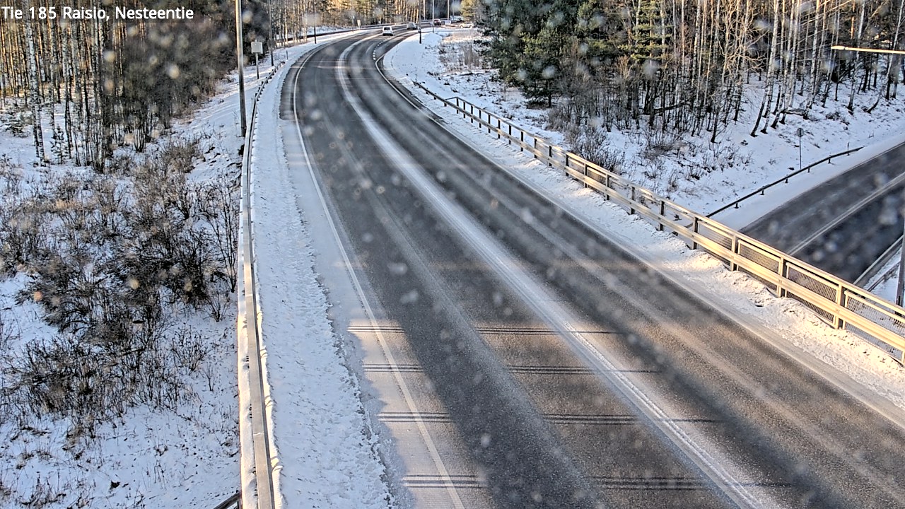 Weather Camera Image Road 185 Raisio, Nesteentie, Raisio, Varsinais-Suomi