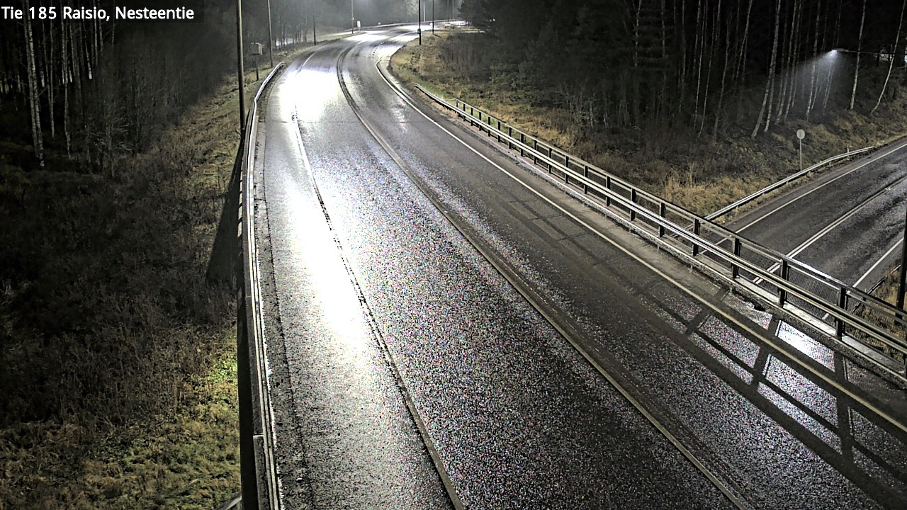 Weather Camera Image Väg 185 Raisio, Nesteentie, Raisio, Varsinais-Suomi