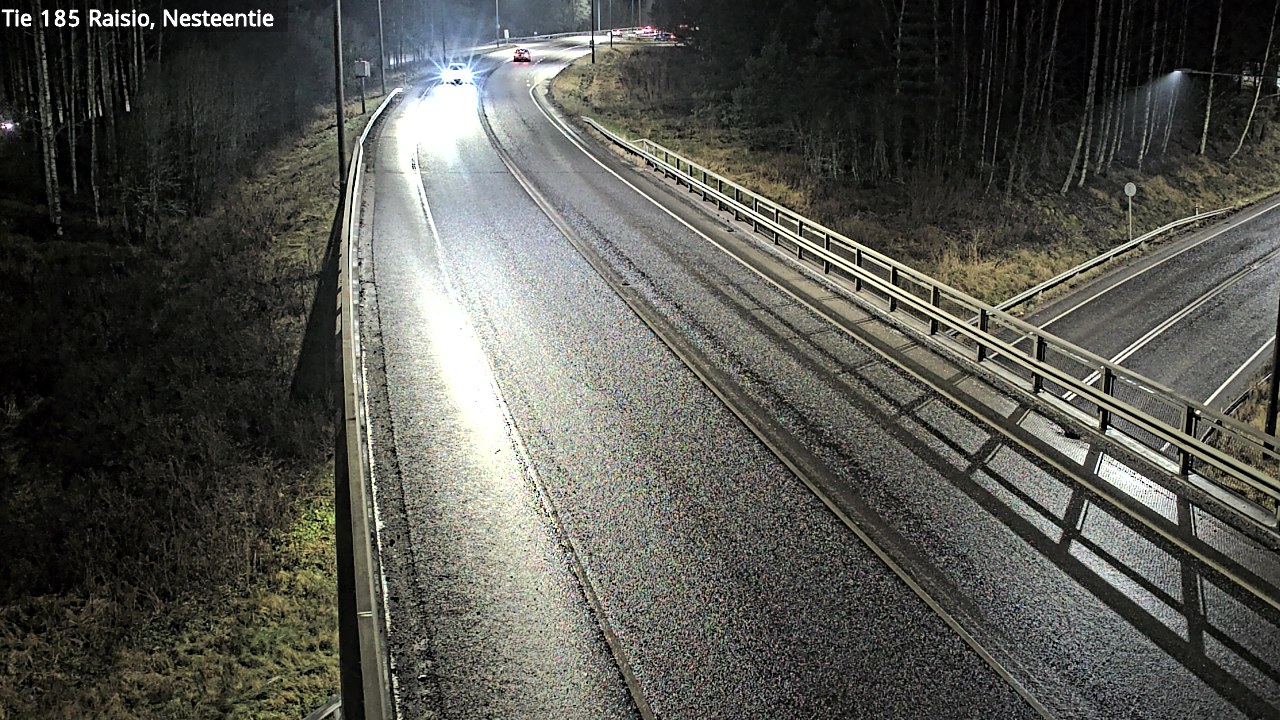 Weather Camera Image Väg 185 Raisio, Nesteentie, Raisio, Varsinais-Suomi