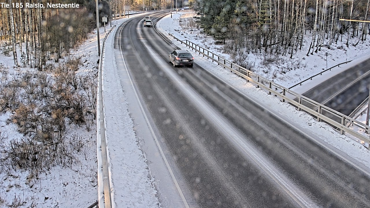 Weather Camera Image Road 185 Raisio, Nesteentie, Raisio, Varsinais-Suomi